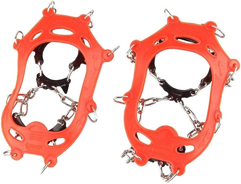 Raeside Crampons for Kids Ice Cleats for Children US Size 8-1, US Size 1-5 - Image 1